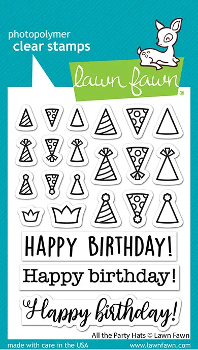 Lawn Fawn - All The Party Hats
