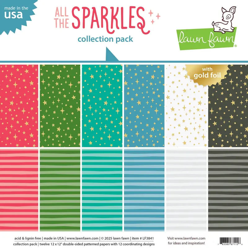 Lawn Fawn - All The Sparkles Collection Pack 12x12"