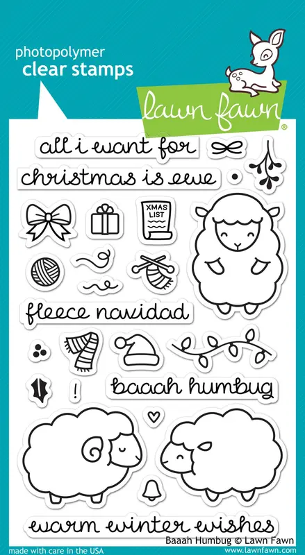 Lawn Fawn - Baaah Humbug