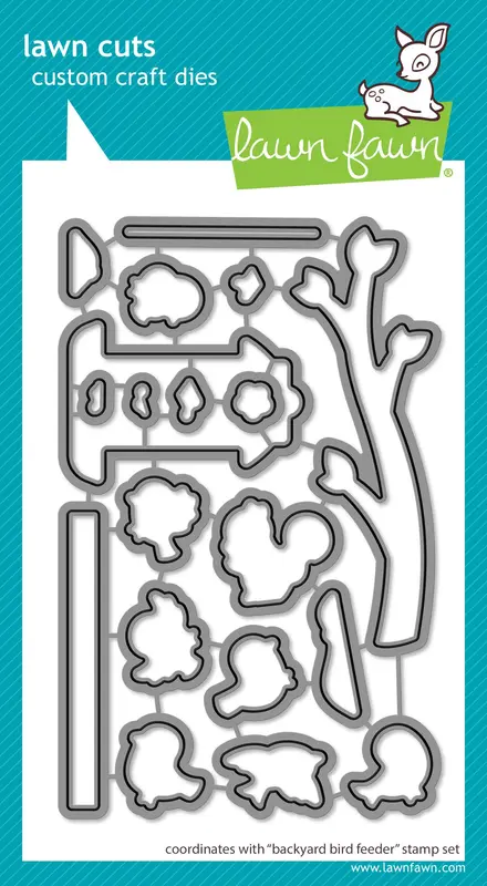 Lawn Fawn - Backyard Bird Feeder Lawn Cuts