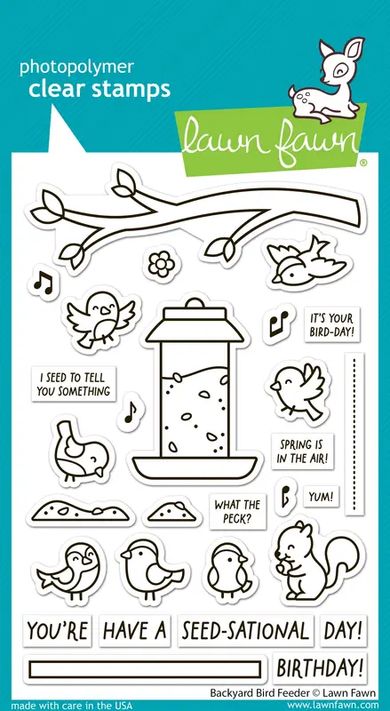 Lawn Fawn - Backyard Bird Feeder
