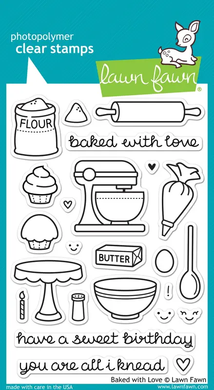 Lawn Fawn - Baked With Love
