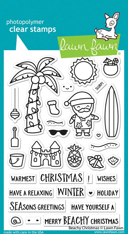 Lawn Fawn - Beachy Christmas