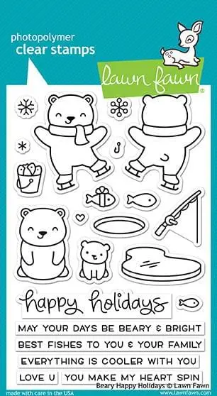 Lawn Fawn - Beary Happy Holidays
