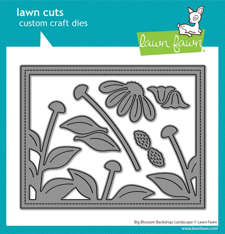 Lawn Fawn - Big Blossom Backdrop