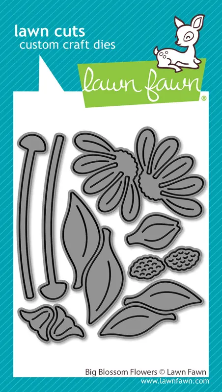 Lawn Fawn - Big Blossom Flowers