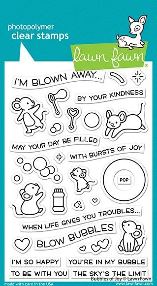 Lawn Fawn - Bubbles Of Joy
