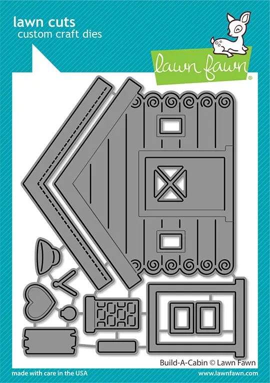 Lawn Fawn - Build-A-Cabin