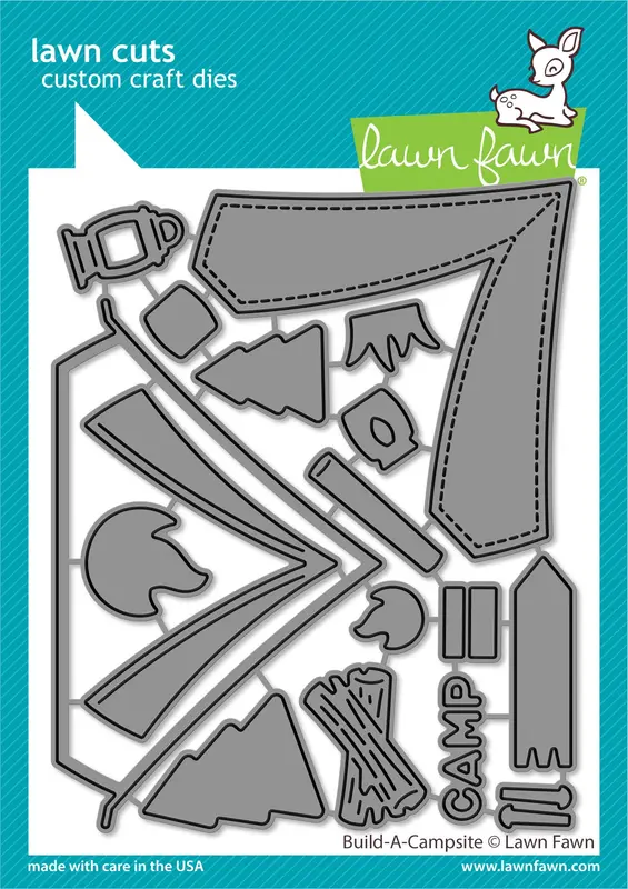 Lawn Fawn - Build-A-Campsite