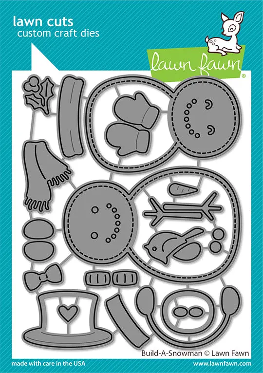Lawn Fawn - Build-A-Snowman