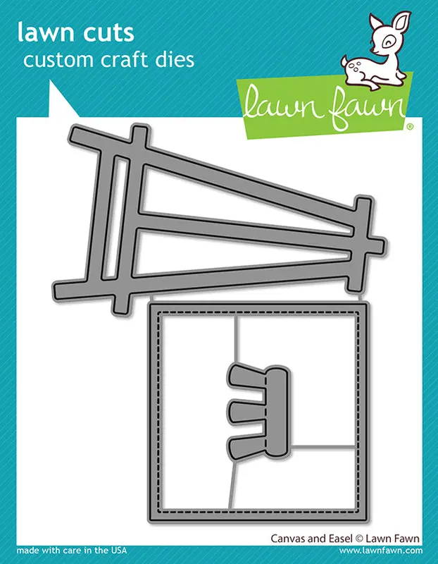 Lawn Fawn - Canvas And Easel
