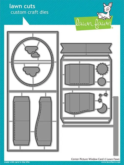 Lawn Fawn - Center Picture Window Card