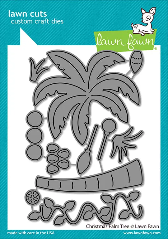 Lawn Fawn - Christmas Palm Tree
