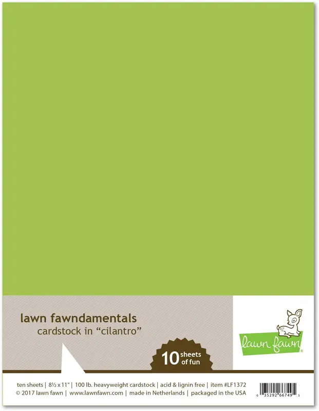 Lawn Fawn - Cilantro Cardstock