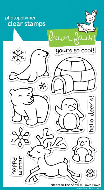 Lawn Fawn - Critters In The Snow