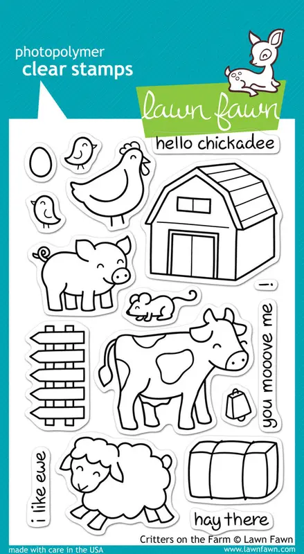 Lawn Fawn - Critters On The Farm