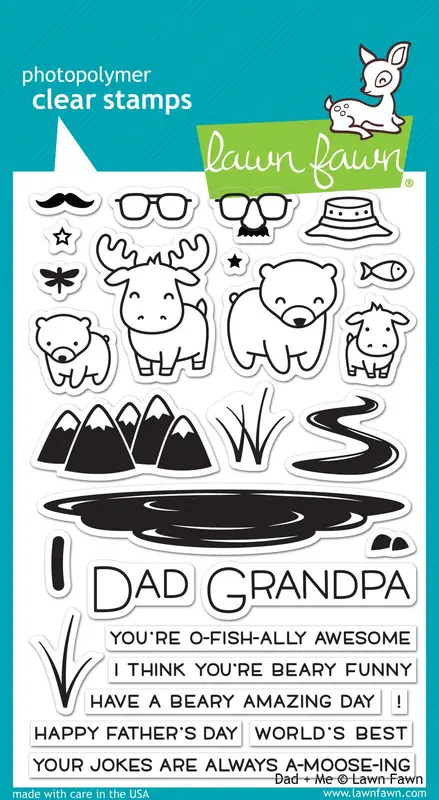 Lawn Fawn - Dad + Me