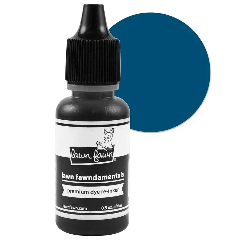 Lawn Fawn - Deep Sea Premium Dye Re-Inker