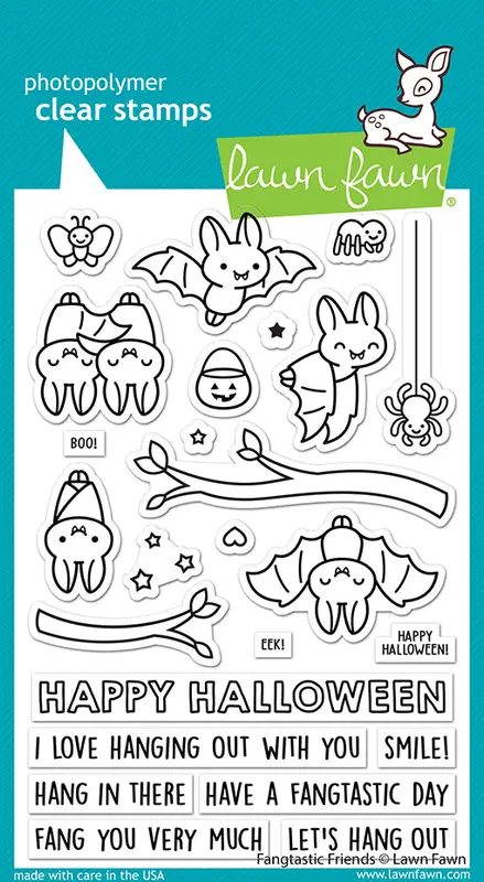 Lawn Fawn - Fangtastic Friends