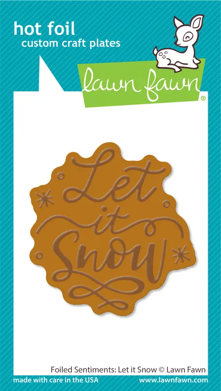 Lawn Fawn - Foiled Sentiments