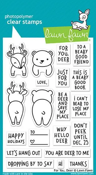 Lawn Fawn - For You, Deer