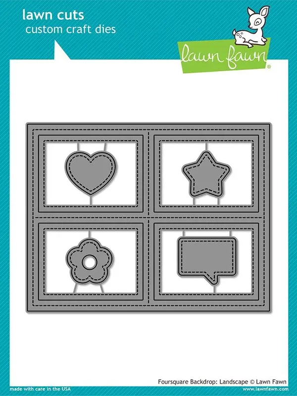 Lawn Fawn - Foursquare Backdrop