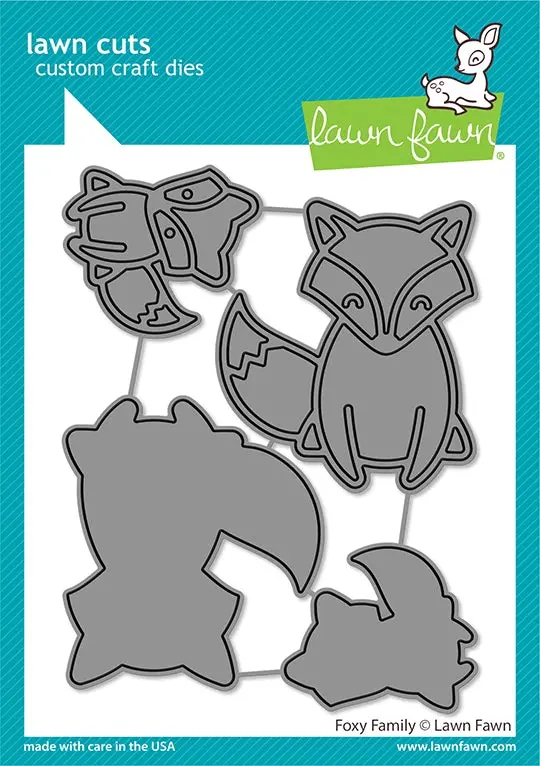 Lawn Fawn - Foxy Family