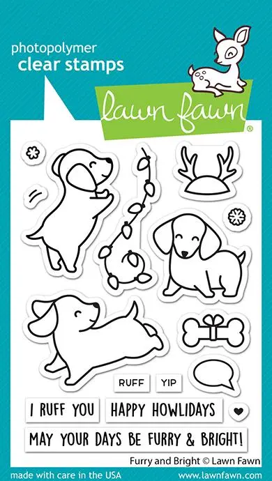 Lawn Fawn - Furry And Bright