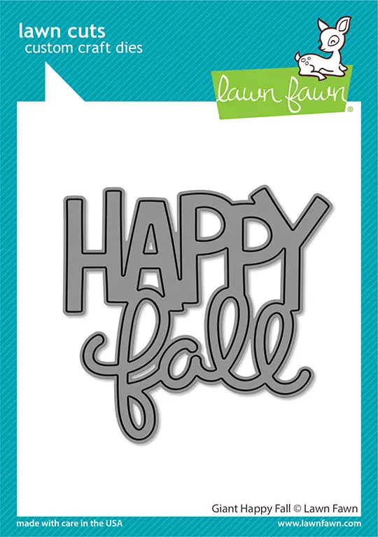 Lawn Fawn - Giant Happy Fall