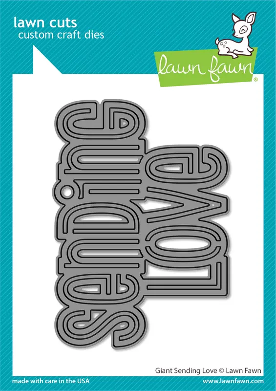 Lawn Fawn - Giant Sending Love