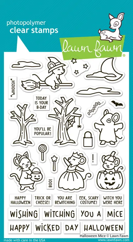Lawn Fawn - Halloween Mice
