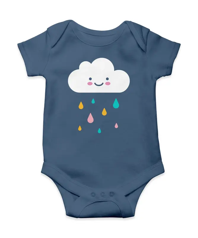 Lawn Fawn - Happy Cloud Onesie (12 - 18 Months)