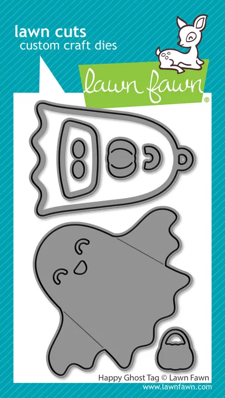 Lawn Fawn - Happy Ghost Tag