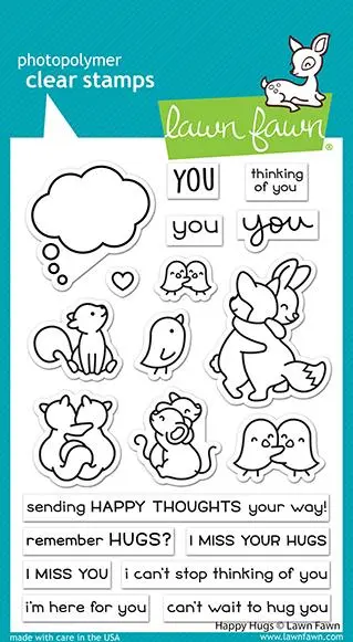Lawn Fawn - Happy Hugs