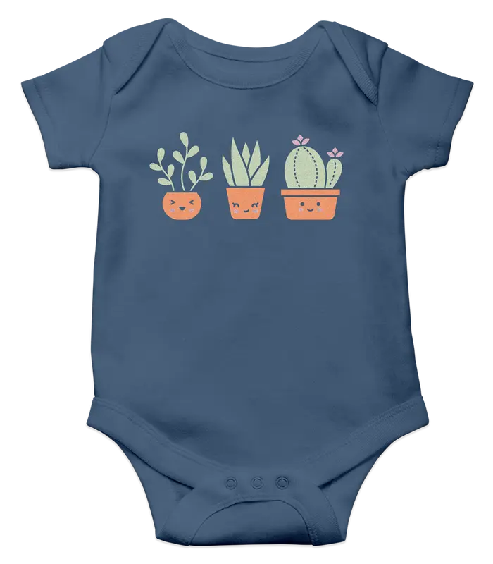 Lawn Fawn - Happy Succulents Onesie (12-18m)