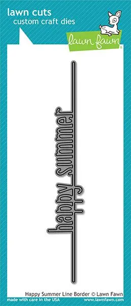 Lawn Fawn - Happy Summer Line Border
