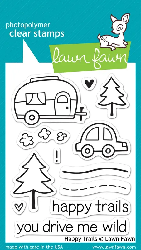 Lawn Fawn - Happy Trails