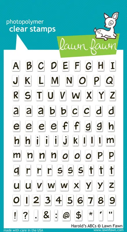 Lawn Fawn - Harold's ABCs