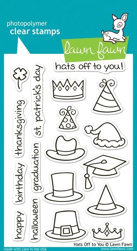 Lawn Fawn - Hats Off to You