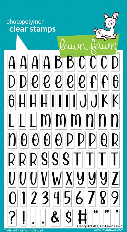 Lawn Fawn - Henry Jr.'S Abcs
