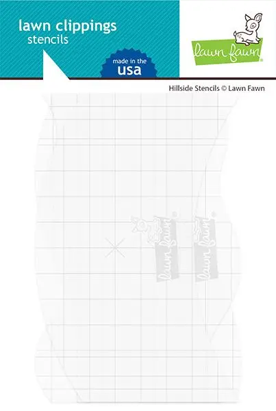 Lawn Fawn - Hillside Stencils (3pcs)