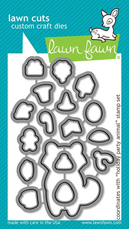 Lawn Fawn - Holiday Party Animal - Lawn Cuts