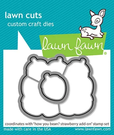 Lawn Fawn - How You Bean? Strawberries Add-On - Lawn Cuts