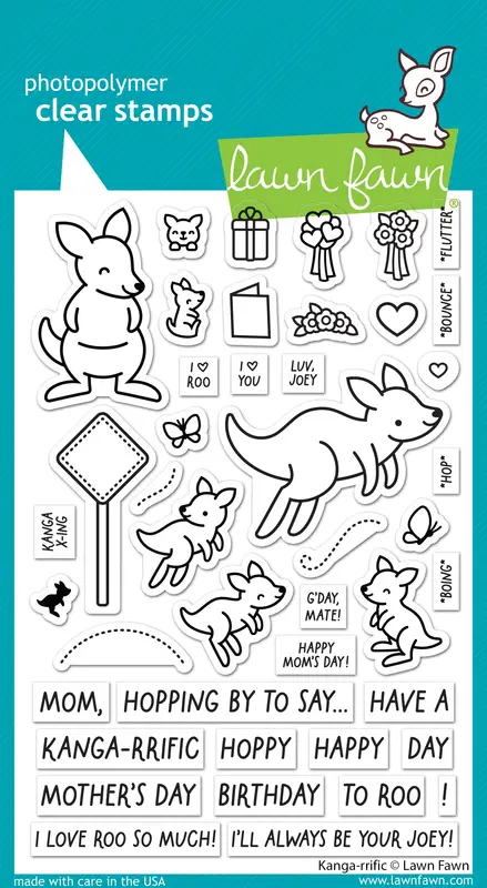 Lawn Fawn - Kanga-Rrific
