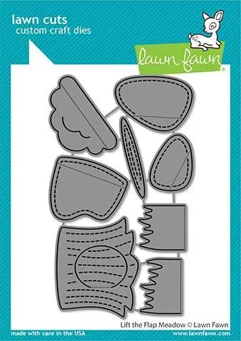 Lawn Fawn - Lift The Flap Meadow
