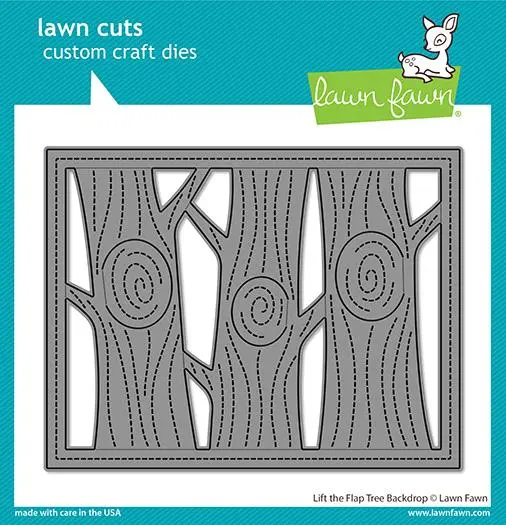 Lawn Fawn - Lift The Flap Tree Backdrop