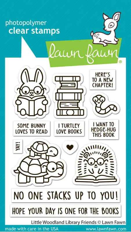 Lawn Fawn - Little Woodland Library Friends