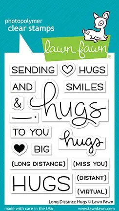 Lawn Fawn - Long Distance Hugs