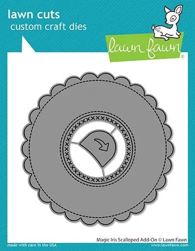 Lawn Fawn - Magic Iris Scalloped Add-On