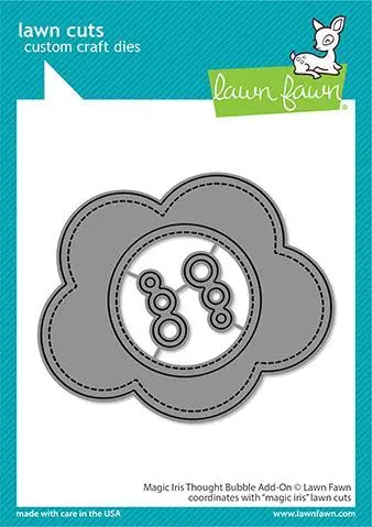 Lawn Fawn - Magic Iris Thought Bubble Add-On